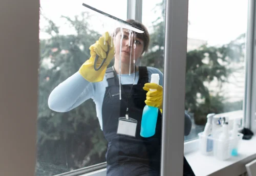 Nettoyage de vitres intérieures et extérieures à Sigloy